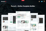 Pursuit – Responsive Marketing / Business Email Pursuit – Responsive Marketing / Business Email + Online Template Builder.