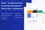 Qash – Cryptocurrency Exchange Dashboard React App Qash – Cryptocurrency Exchange Dashboard React App + Dashboard