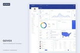 Qovex – Admin & Dashboard Template Qovex is a fully featured premium admin dashboard template in HTML template with developer-friendly
