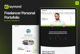 Raymond – Freelancer Personal Portofolio Elementor Template Kit