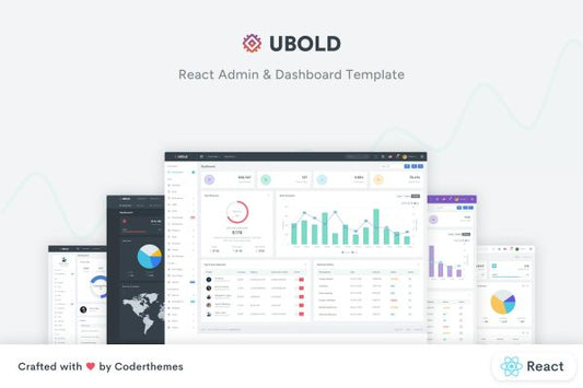 React Admin & Dashboard Template – UBold Ubold is a fully featured premium admin template built on top of awesome Bootstrap 5 and React Js.
