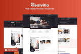 Realvilla – Real Estate Elementor Pro Template Kit