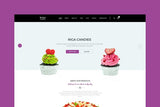 Riga – Candy & Sweets HTML Template Candy & Cakes