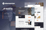 Roofia – Roofing Services Elementor Template Kit