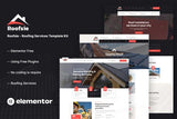 Roofsie – Roofing Services Elementor Template Kit