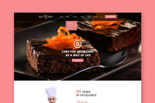 Royal Bakery – Cakery & Bakery HTML Template Cakery & Bakery