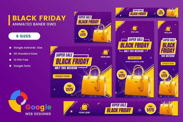 Sale Bag Woman Banner Set HTML5 Banner Ads GWD Sale Bag Woman Banner Set HTML5 Banner Ads GWD