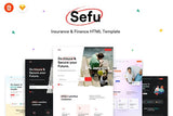Sefu – Insurance & Finance HTML Template Sefu is a clean, creative, unique Insurance HTML5 template