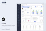 Skote – Symfony Admin & Dashboard Template Skote is a fully featured premium admin dashboard template in Symfony with developer-friendly codes