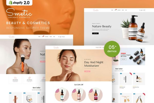Smetic - Beauty & Cosmetics Shopify 2.0 Theme Beauty & Cosmetics Responsive Shopify 2.0 Theme