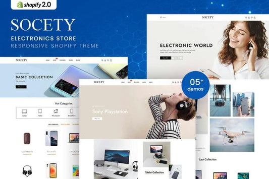 Socety - Electronics Store Shopify Theme Electronics Store Shopify Theme