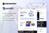 Socialify – Social Media Marketing Agency Elementor Pro Template Kit