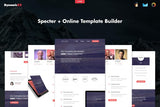 Specter – Responsive Agency Email + Online Builder Specter – Responsive Email + Online Builder. Agancy / App template for companies or personal use.