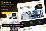 Structura – Construction Consultant Elementor Template Kit