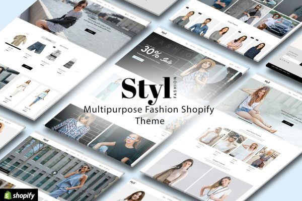 Styl - Multipurpose Shopify Theme Fashion store, boutique, handbags, stylish, multipurpose, shopify store, 2.0, Dropshipping, Branded.