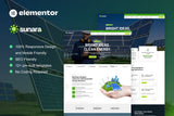 Sunara – Solar & Renewable Energy Elementor Pro Template Kit
