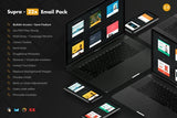 Supra 22x – Email Templates Pack – Builder Access Supra 22x – Multipurpose Email Templates Pack with Builder access is has all options for you!