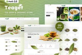Teaget - Tea Shop & Organic Store Shopify Theme Tea Shop & Organic Store Responsive Shopify 2.0 Theme