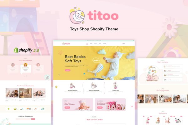Titoo | Shopify Kids Store, Children Toys Shop Infants, kids Toys, Clothing & Educational books & Kits Shopping. Online Classes & Course Materials