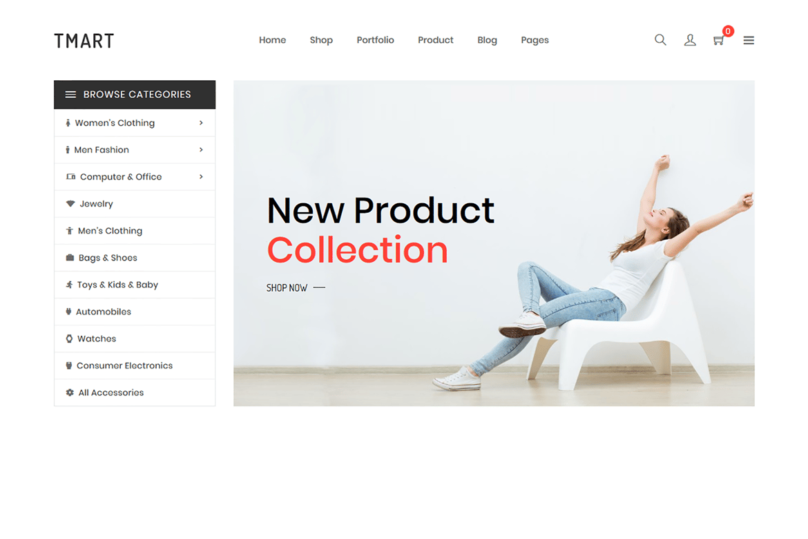 Tmart - Minimalist Shopify Theme