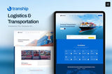 Tranship – Logistics & Transportation Services Elementor Template Kit