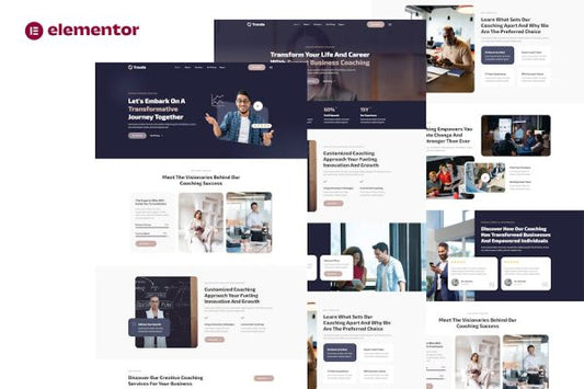 Trenda – Creative Business Coaching Elementor Template Kit