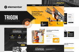 Trigon – Construction Elementor Template Kit