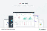 Ubold – NodeJS Admin & Dashboard Template Ubold is a simple and beautiful admin template built with Bootstrap 5x and NodeJs