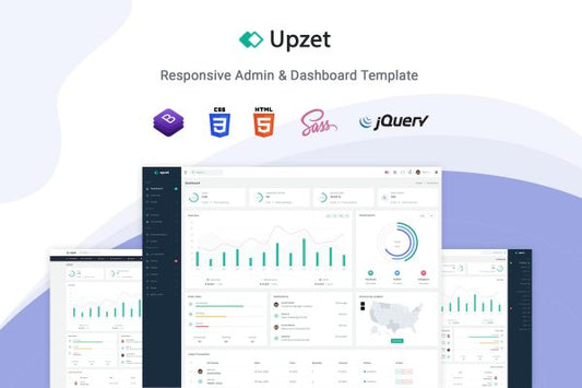 Upzet – Admin & Dashboard Template Upzet is a Bootstrap 5 based fully responsive admin dashboard template.