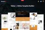 Valiser – Responsive Portfolio / Creative Email Gravity – Responsive Email + Online Builder. Creative Portfolio template.