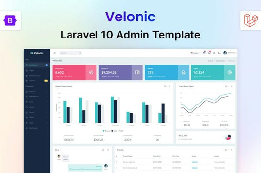 Velonic – Laravel Admin & Dashboard Template Velonic – Laravel Admin & Dashboard Template