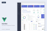 Veltrix – Vuejs Admin & Dashboard Template Veltrix is a fully featured premium admin dashboard template in VueJs with developer-friendly codes