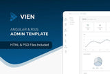 Vien Angular – Angular 9 Admin Template Clean and Organised Code – Awesome Design