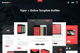 Viper – Responsive APP Business Email + Builder Viper – Responsive APP Business Email + Online Template Builder. Promote your NEW App with Viper.