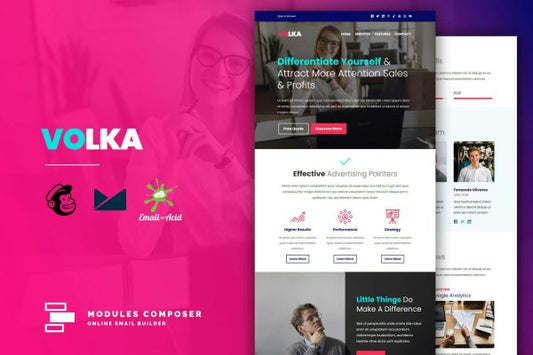 Volka – Startups Responsive Email Template Volka – Responsive Email for Agencies, Startups & Creative Teams