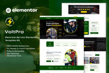 Voltpro – Electrical Services Elementor Template Kit