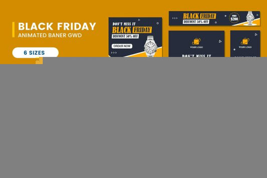 Watch Sale Black Friday HTML5 Banner Ads GWD Watch Sale Black Friday HTML5 Banner Ads Google Web Designer