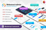 Webstrot Admin Panel Bootstrap Dashboard Template Webstrot Admin is a professional Internet of Things admin dashboard template