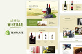 WineBar - Wine Alcohol Liquor Shop Shopify Theme Wine Shop, Liquor Store eCommerce Theme. Online Alcohol Shopping, Adult Drug Store Shopify Template.