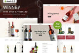 Winne - Wine & Winery Responsive Shopify 2.0 Theme Wine & Winery Responsive Shopify 2.0 Theme