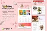 Woofly - Pets Store Shopify Theme Pet Shop, Pet Products & Services eCommerce Shop, Retail, dropshipping, multipurpose, 2.0, suppliers