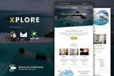 Xplore – Book & Travel Responsive Email Responsive Email for Hotels, Booking & Traveling
