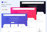Zaha – Agency and SaaS Template agency, app, app landing, business, creative, landing, marketing, product, saas, saas template, html