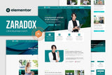 Zaradox – Life & Business Coach Elementor Template Kit