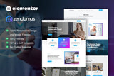 Zendomus – Smart Home & Technology Services Elementor Pro Template Kit